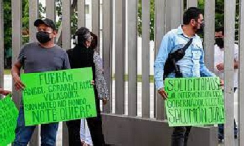 Río Hondo toma delegación de Bienestar en Oaxaca, reclama recursos