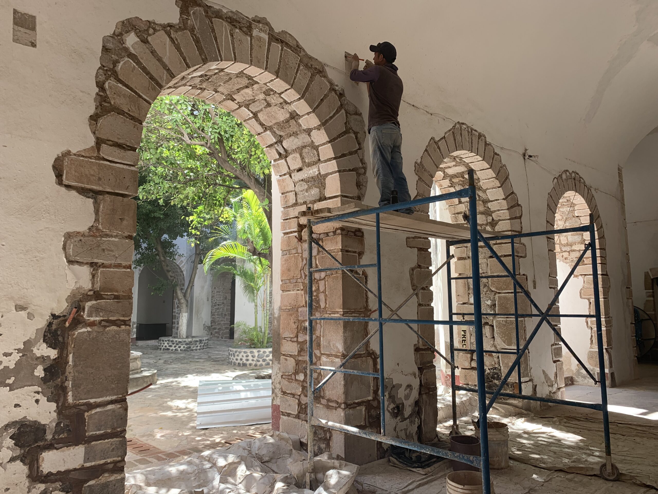 Parroquia de San Agustín Obispo, Chiautla, Puebla. Foto: Thelma Gómez