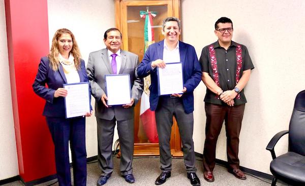 Firman convenio de colaboración Fiscalía de Oaxaca y Universidad Regional del Sureste