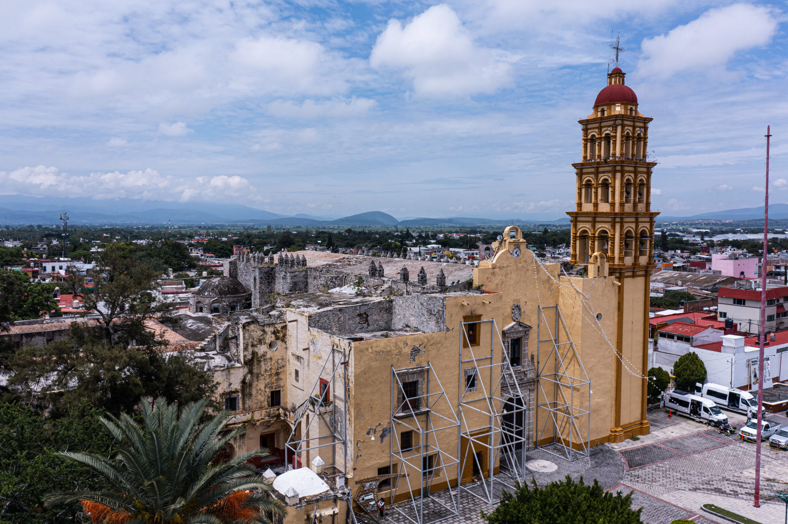 Templo y Ex Convento de Santo Domingo de Guzmán en Izúcar de la Matamoros, Puebla. Foto: Christian Palma Montaño.