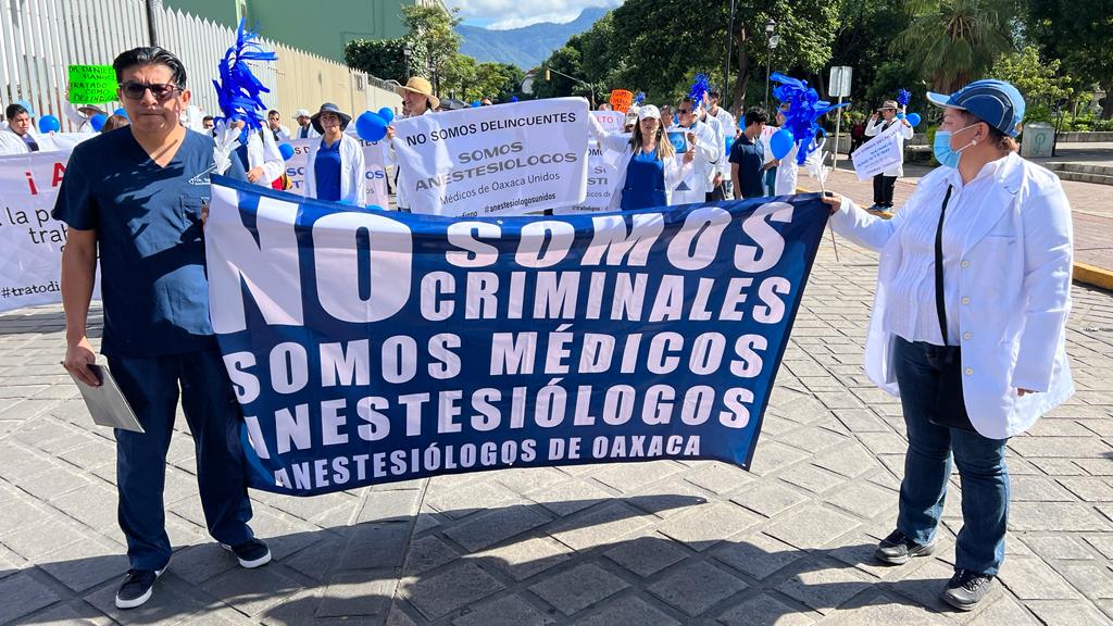 Anestesiólogos de Oaxaca rechazan ser detenidos o criminalizados por usar y portar fentanilo: “Es nuestra herramienta de trabajo”