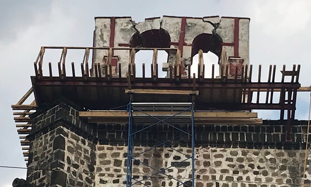Templo y ex Convento de la Asunción de Nuestra Señora en Tochimilco, Puebla. Foto: Christian Palma Montaño