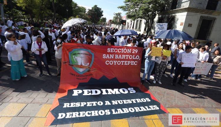 Burocratas del Poder Judicial de la Federación, exigen a Senado dar marcha atrás a “tijeretazo” de 15mmdp de fideicomisos