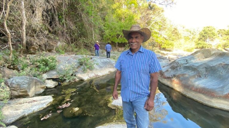  Eustacio Alcalá, líder de la comunidad nahua de San Juan Huitzontla. Foto: Cortesía Centro Prodh