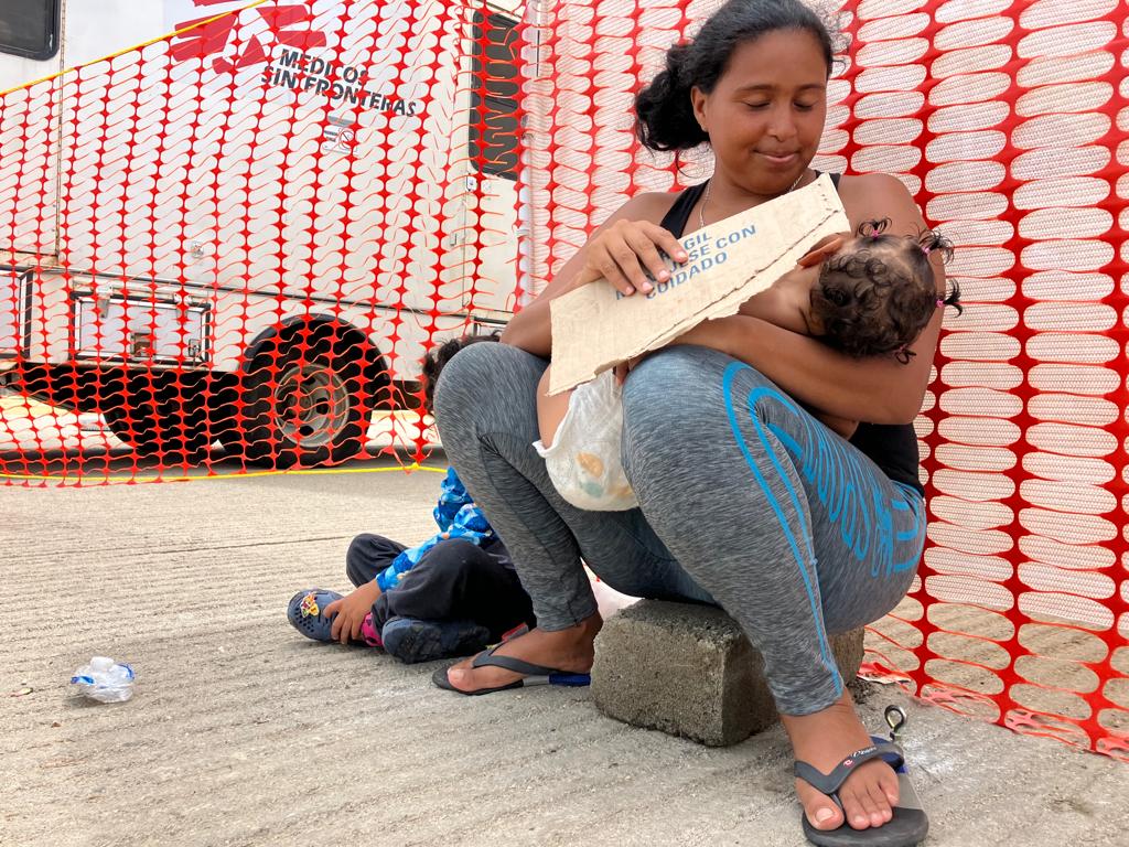 Diversos padecimientos enfrentan personas en tránsito. 