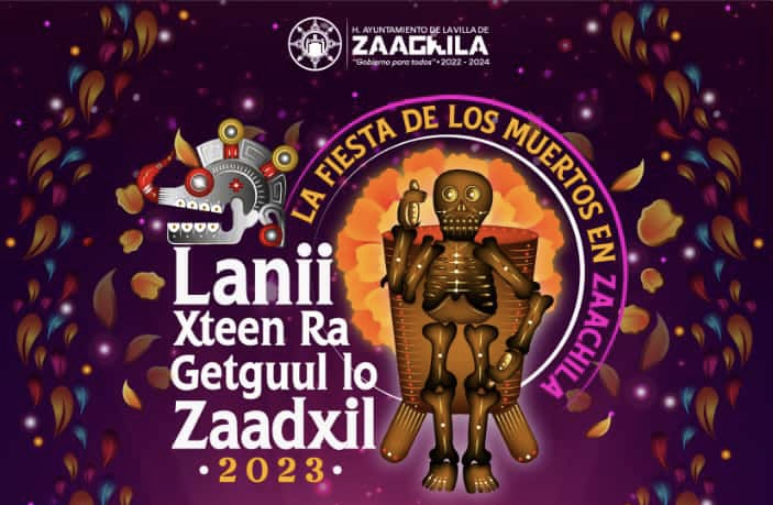 Invita el Ayuntamiento de Zaachila a disfrutar “La Fiesta de los Muertos” 2023