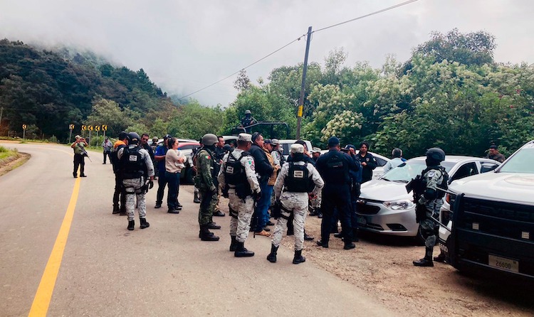 Realizaron operativo en Itunyoso para esclarecer masacre de la familia del síndico