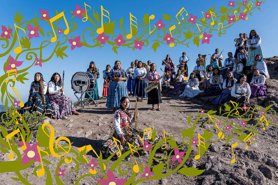 ¿Qué hacemos en una banda? Tocamos como mujer