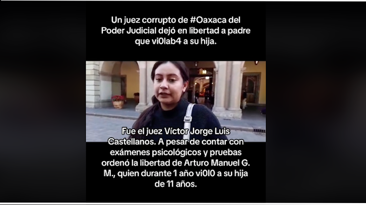 Juez de Oaxaca libera a padre que violaba a su hija, pese a pruebas
