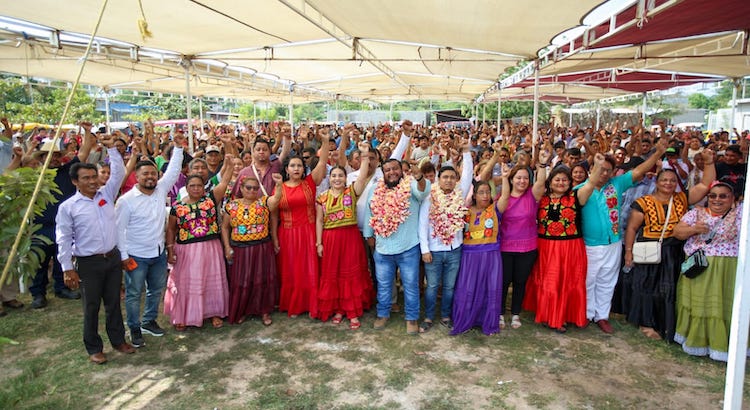 Respaldan organizaciones registro de Miguel Quetu como aspirante a coordinador de la 4t en Juchitán