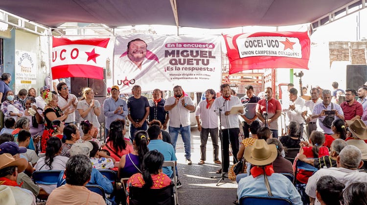 Respaldan a Miguel Quetu Agencia La Venta y organizaciones Edi, Modi, Guendalizaa y UCO rumbo a encuesta por alcaldía