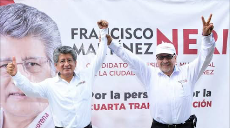 En horario laboral y usando recursos públicos, Martínez Neri arranca precampaña para reelegirse
