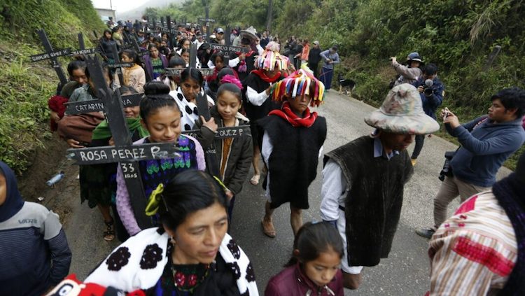 A 26 años de la masacre, Las Abejas de Acteal exigen justicia