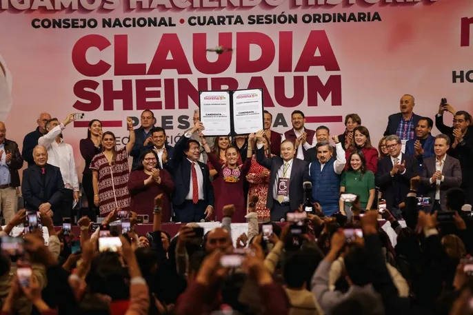 Claudia Sheinbaum ya es candidata a la Presidencia por Morena