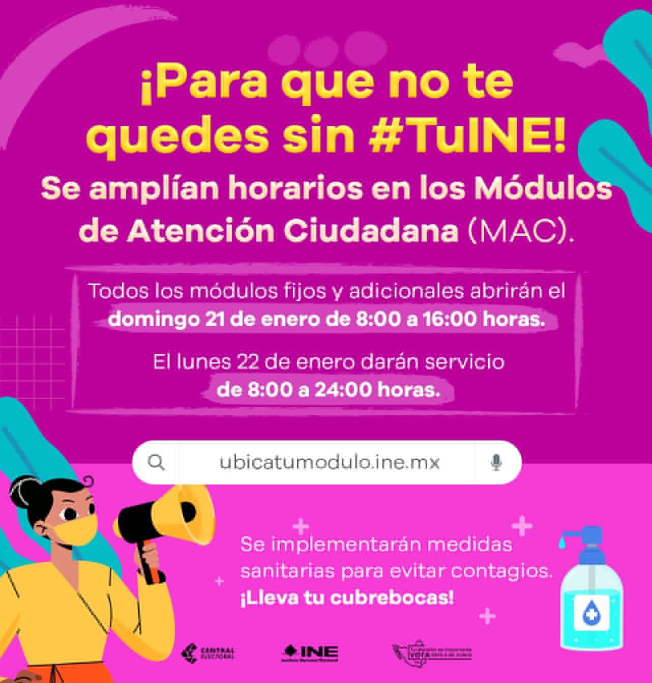 Este lunes, último día para tramitar la credencial del INE