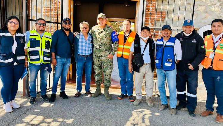 Inicia rehabilitación de vía férrea en zonas urbanas, anuncian Marina y Gobierno de Juchitán