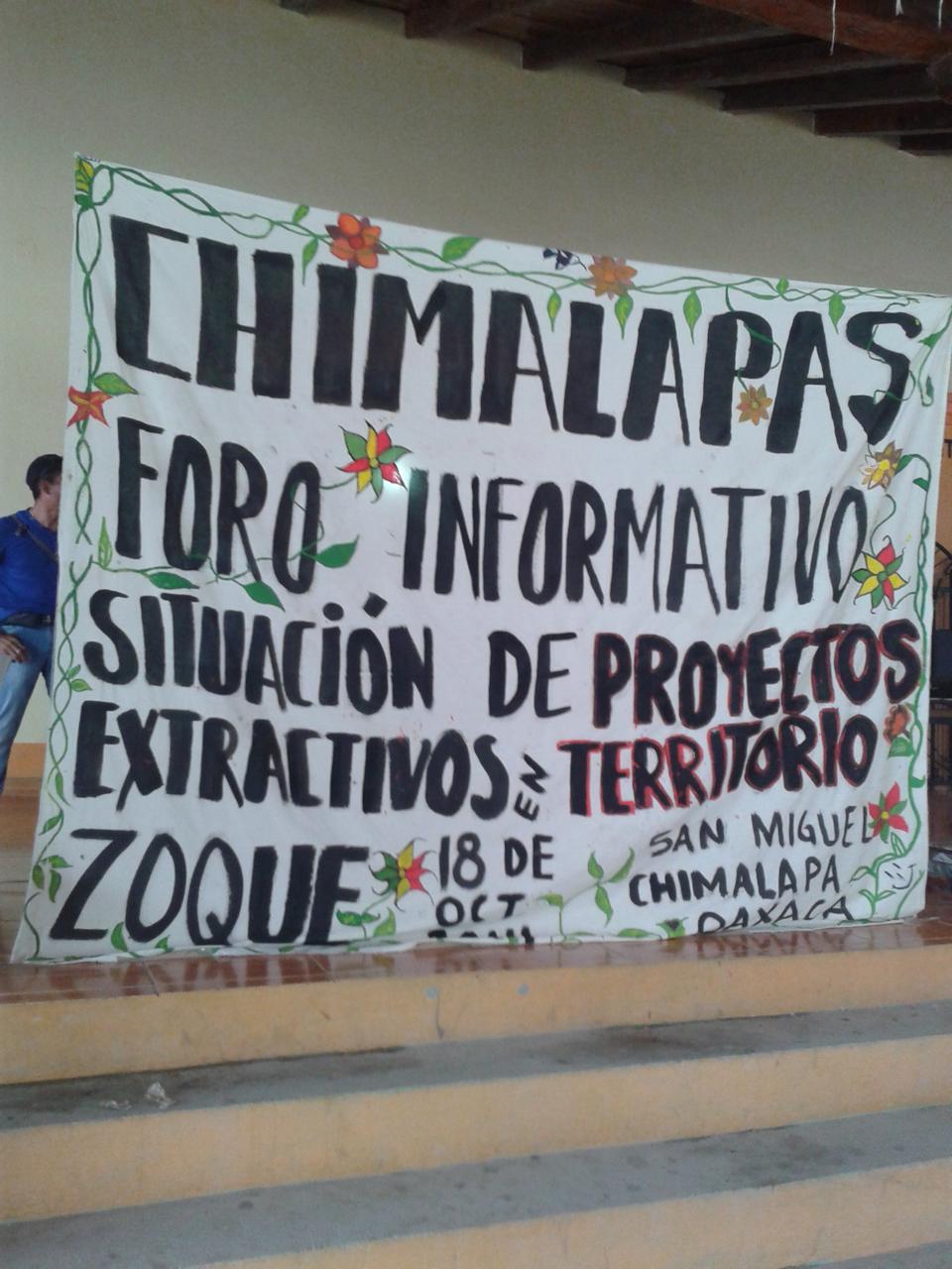 “Que ni lo intenten, nuestro territorio es libre de minería”: zoques a Minaurum Gold y gobierno