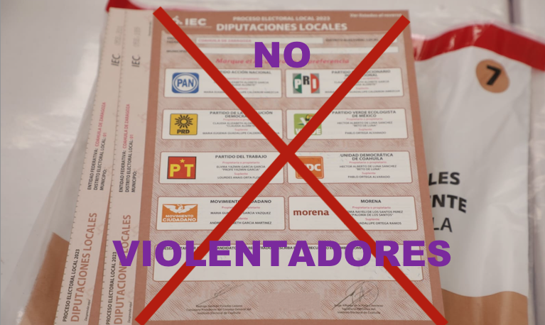 Revisará INE candidaturas; rechazará violentadores