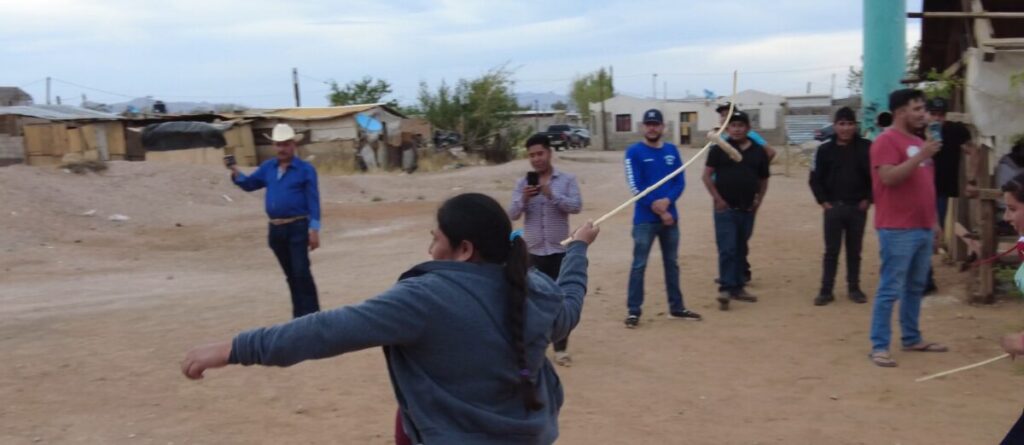 Comunidad ódami desplazada realiza festejo de Semana Santa por primera vez en la ciudad