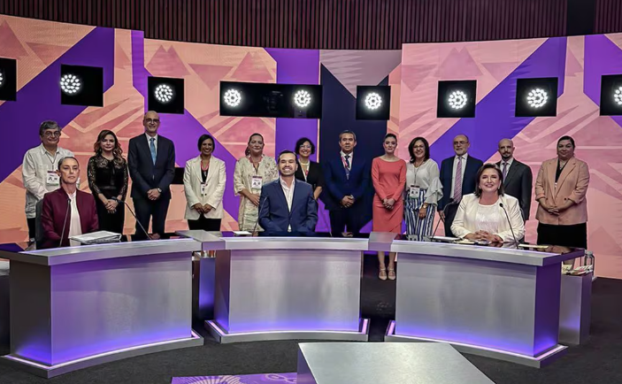 Debate Presidencial Fue visto en televisión por 11.8 millones de personas