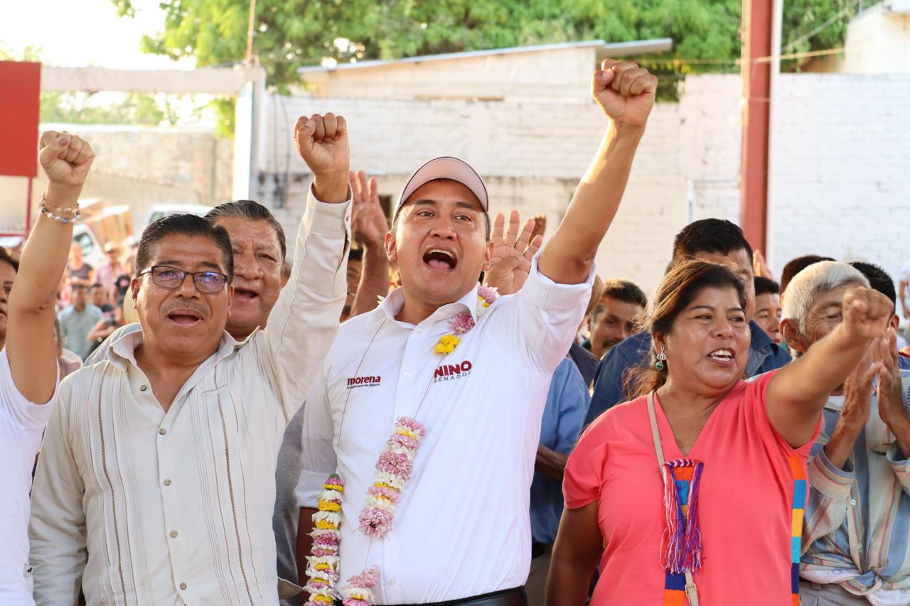 Nino Morales llega a la Cañada oaxaqueña con  mensaje de esperanza
