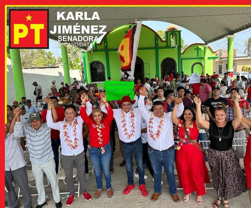 Karla Jiménez, candidata al Senado por el PT en Oaxaca denuncia amenazas