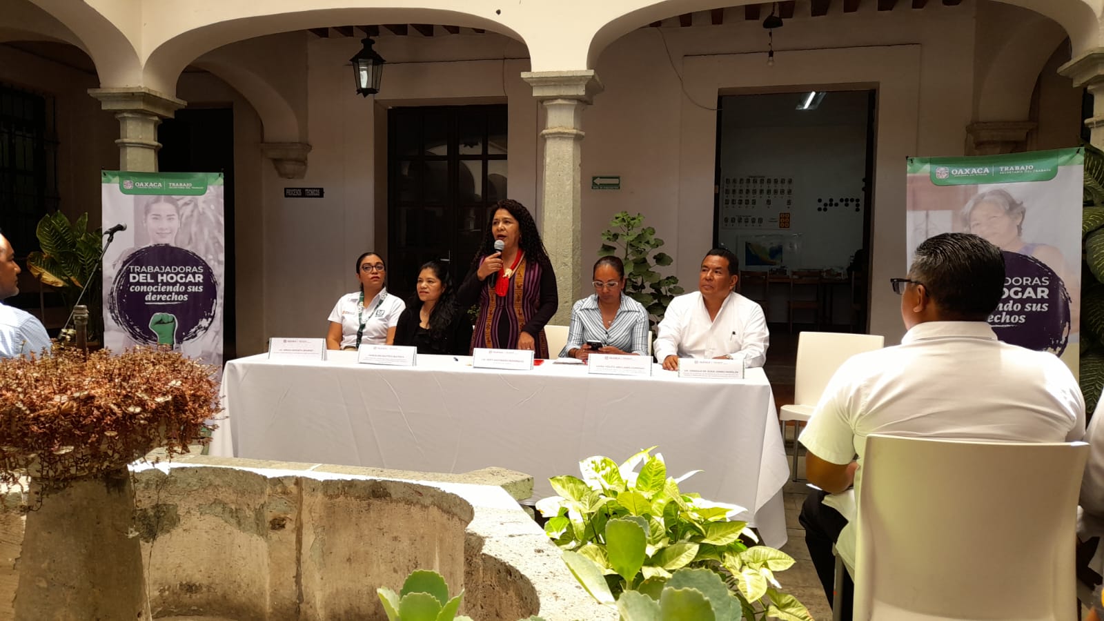 Campaña ‘Trabajadoras del Hogar Conociendo sus Derechos’ en Oaxaca