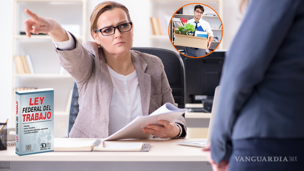 Ley Federal del Trabajo: Por estos motivos te podrán despedir sin derecho a una liquidación