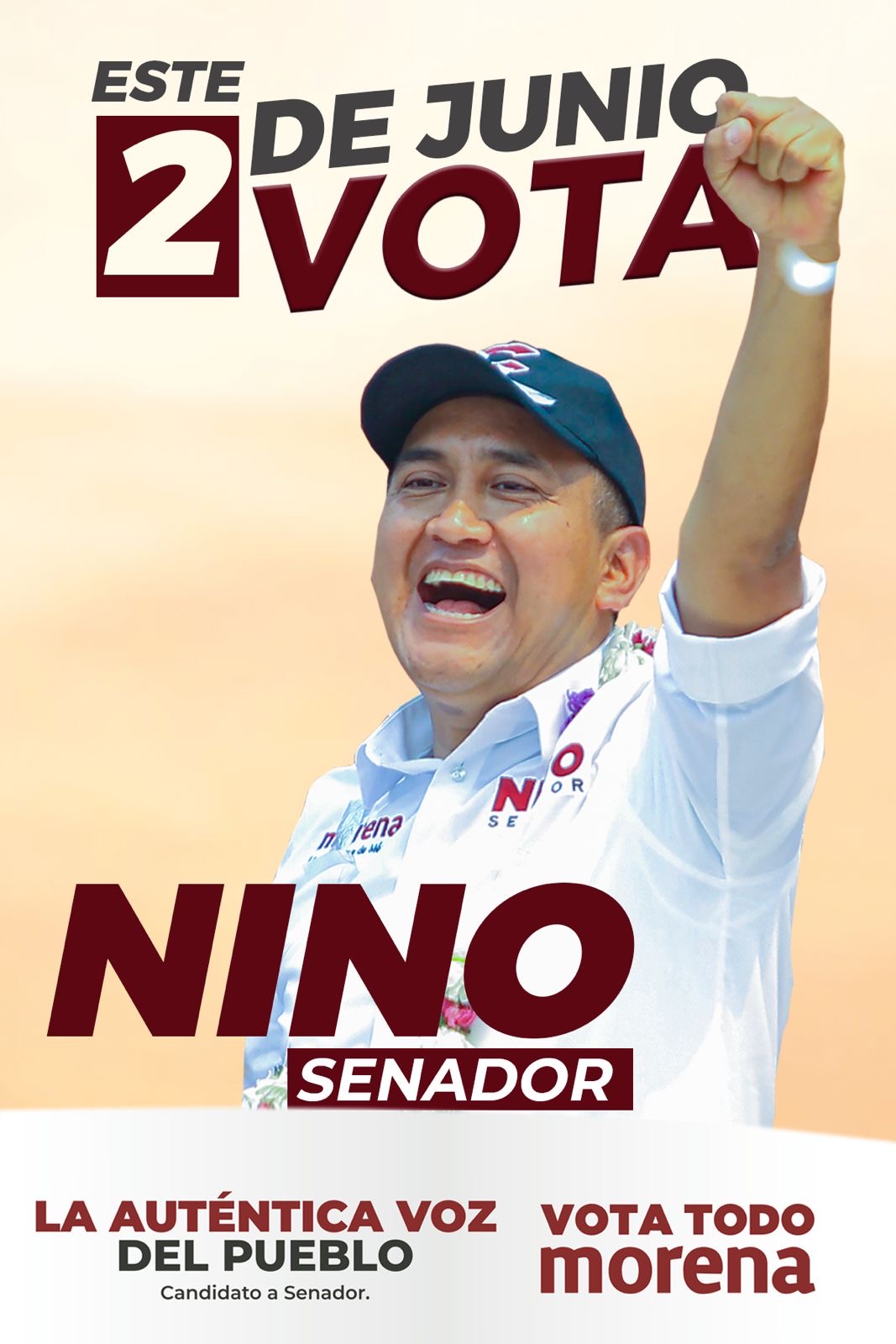 Recibe Nino Morales multitudinario apoyo para que llegue al Senado