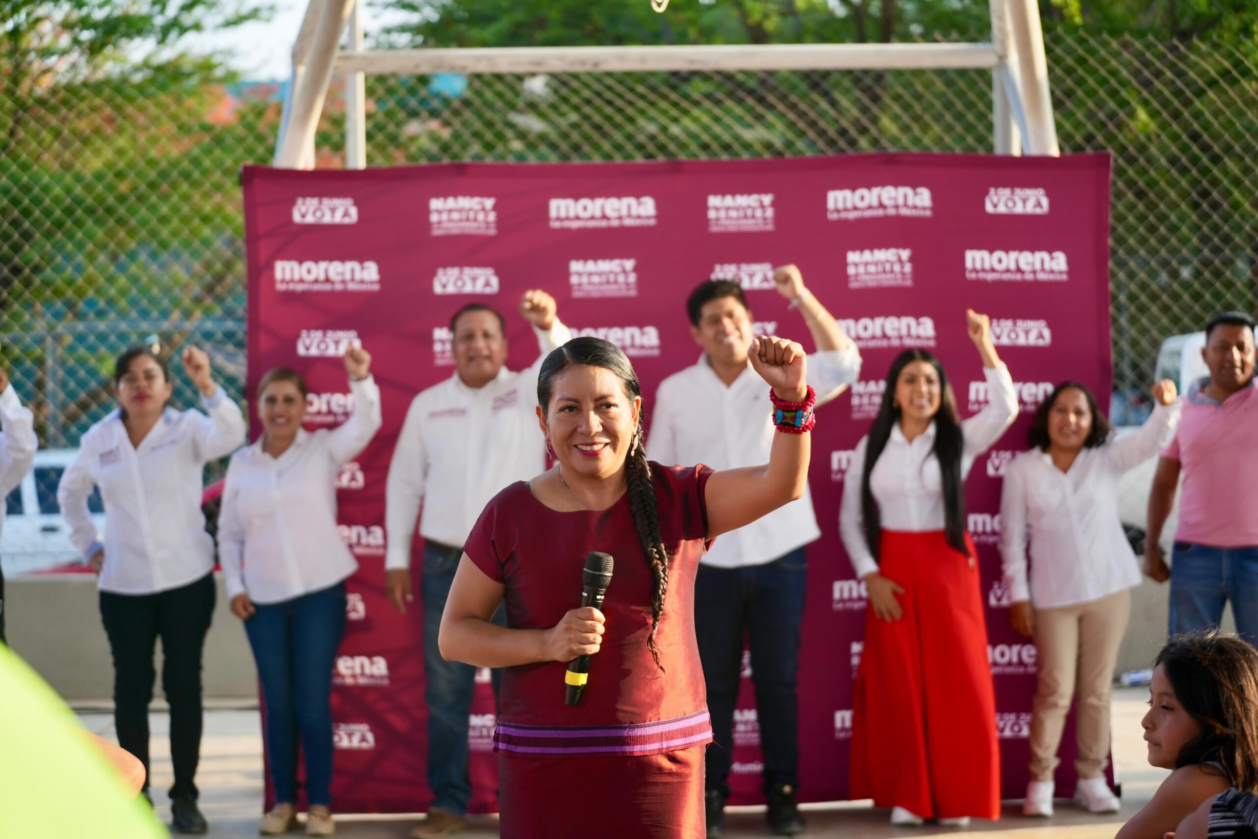 Nancy Benítez se perfila a un triunfo contundente en Santa Cruz Xoxocotlán