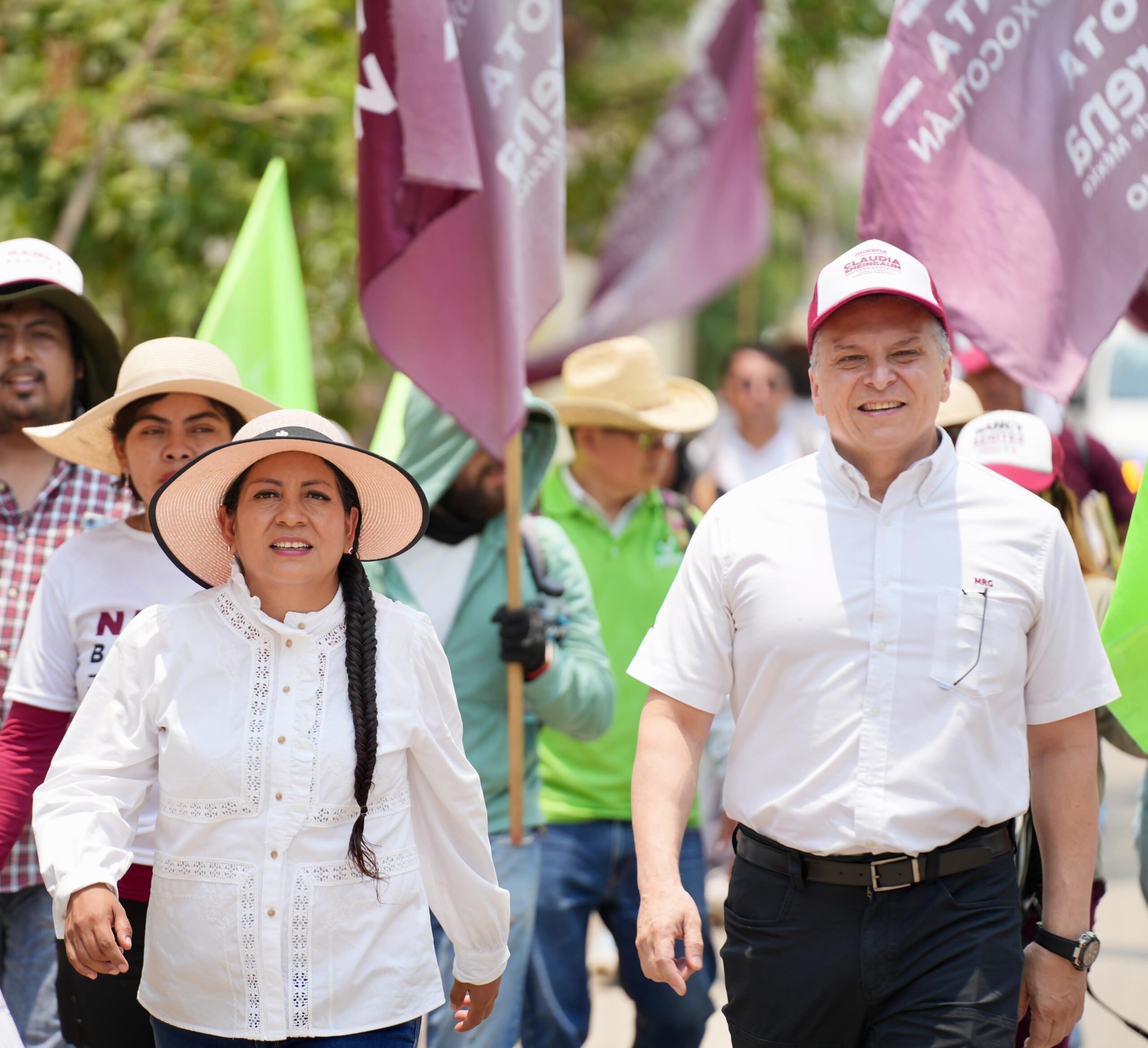 Claudia Sheinbaum y Nancy Benítez trabajarán incansablemente por Xoxocotlán: delegado nacional de Morena