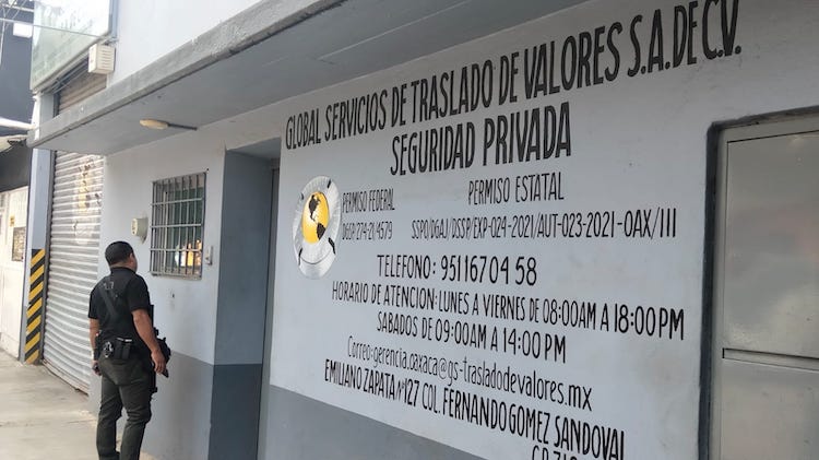 Sospechoso robo millonario ocurre en pleno Centro Histórico de Oaxaca