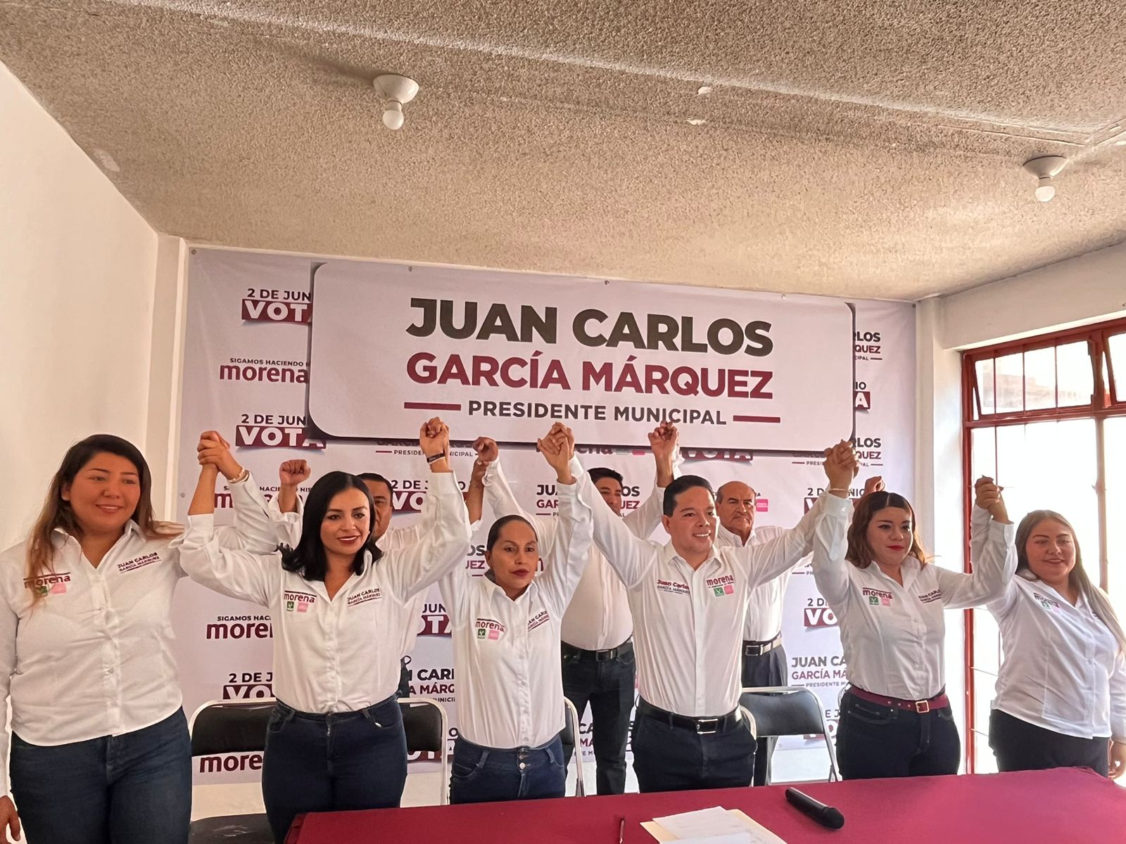 Arranca campaña de Juan Carlos García Márquez por la presidencia de Santa Lucía del Camino