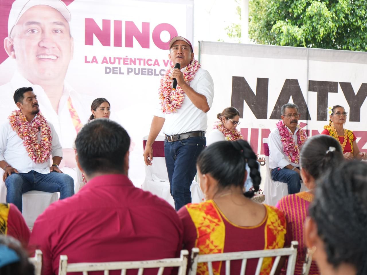 Votar por el camino de la transformación, propone Nino Morales
