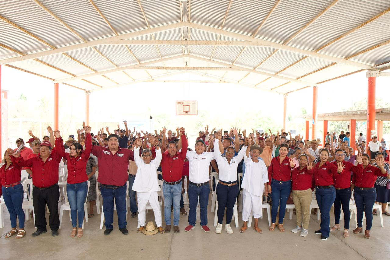 Nino Morales en campaña