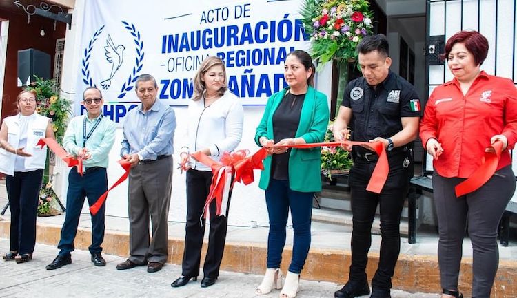 Inaugura DDHPO la Oficina Regional Zona Sierra de Flores Magón