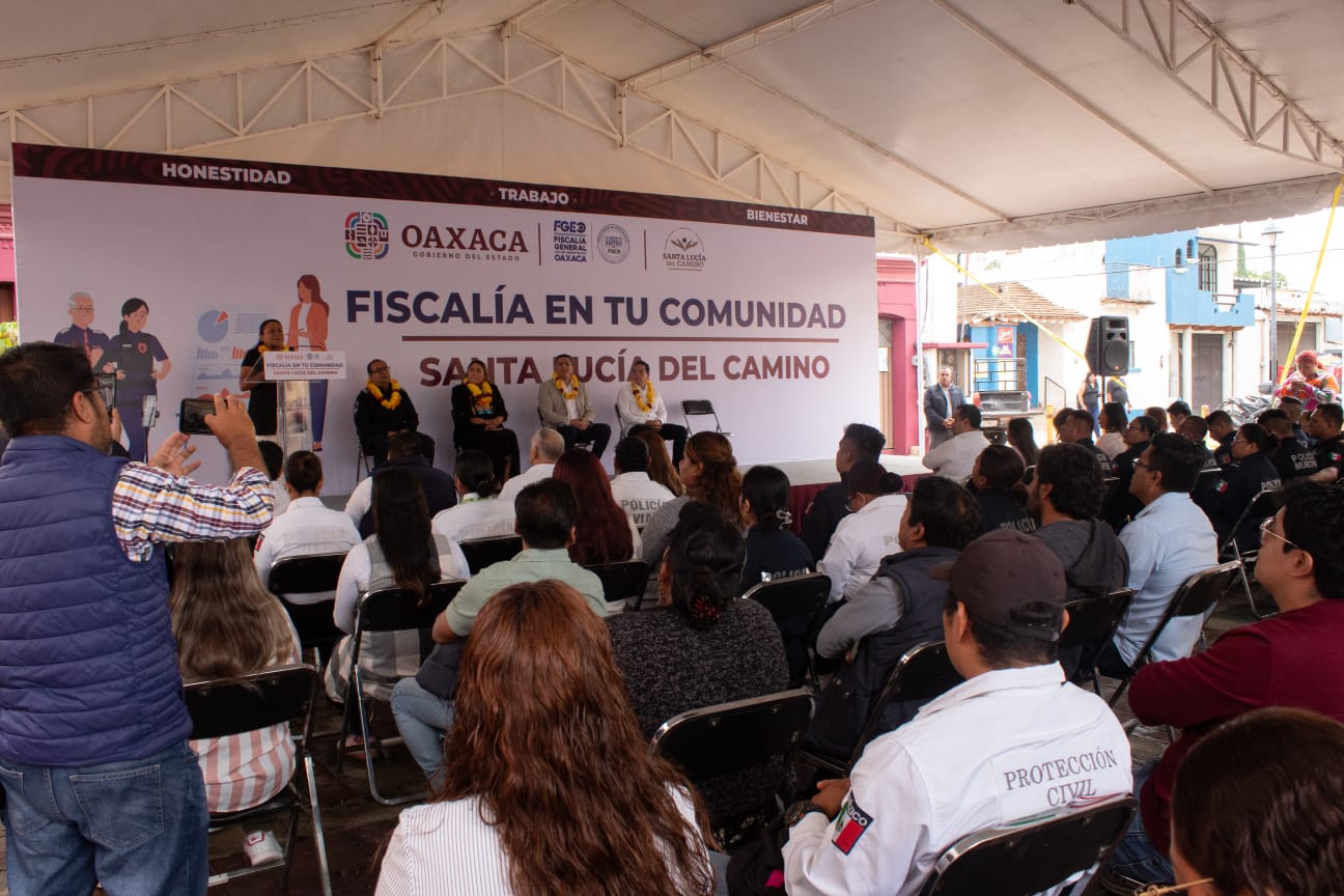 Arranca el programa «Fiscalía en tu Comunidad» en Santa Lucía del Camino