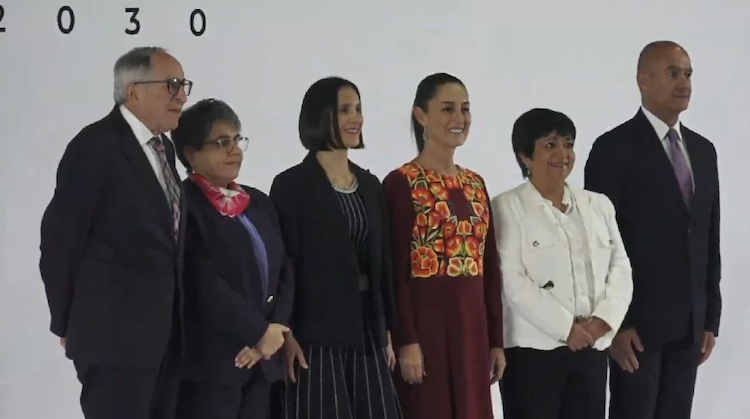Presentan segunda parte del gabinete de Sheinbaum