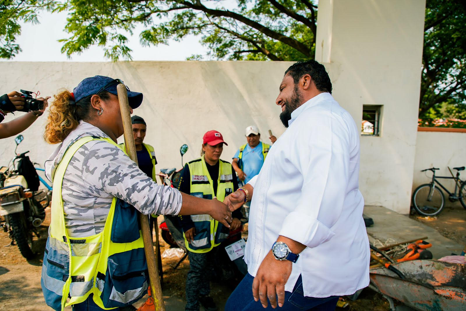 supervisa Miguel Quetu trabajos preventivos de desazolve de drenes pluviales