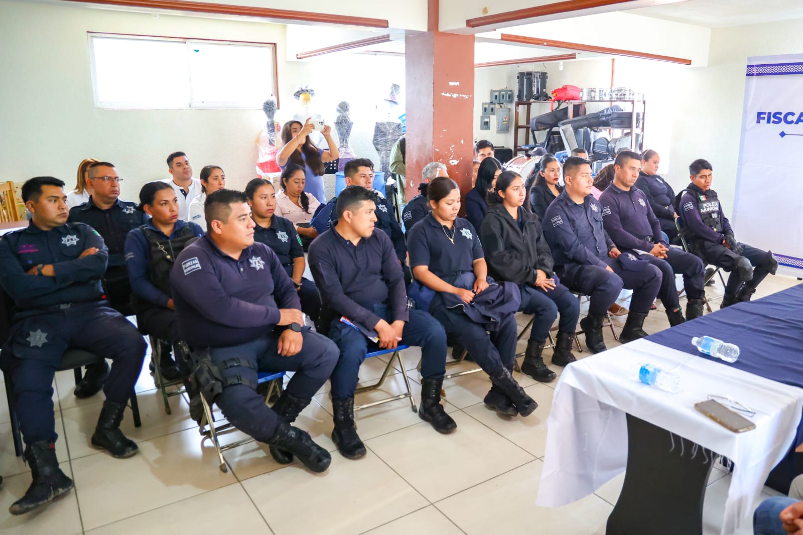 Santa Cruz Amilpas se suma a trabajos de seguridad y prevención que implementa la FGEO a través del programa «Fiscalía en tu Comunidad»