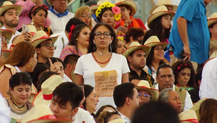 Defensores y comunidad artística exigen justicia por San Miguel El Grande