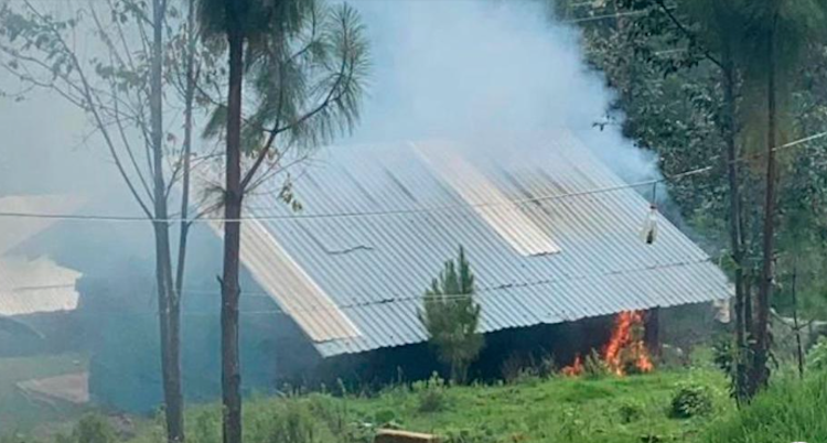 Pese a «vigilancia» de la Guardia Nacional, incendiaron a Lázaro Cárdenas 