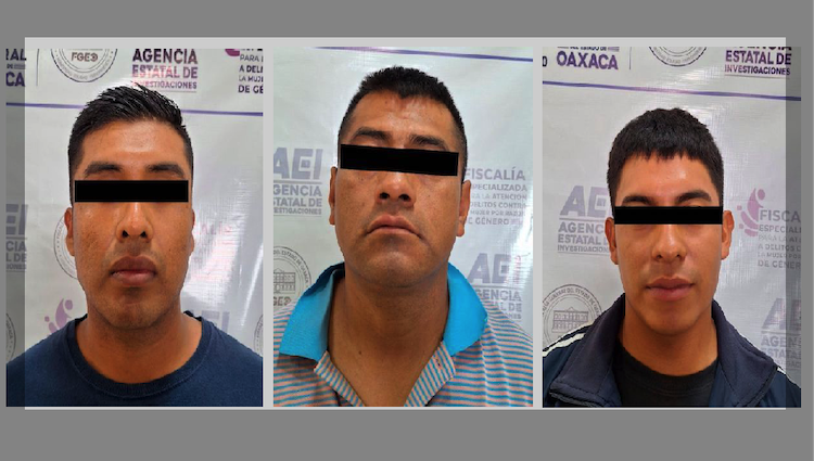 Fiscalía de Oaxaca aprehende a tres elementos de la policía municipal de Santa María Atzompa por caso de abuso sexual agravado