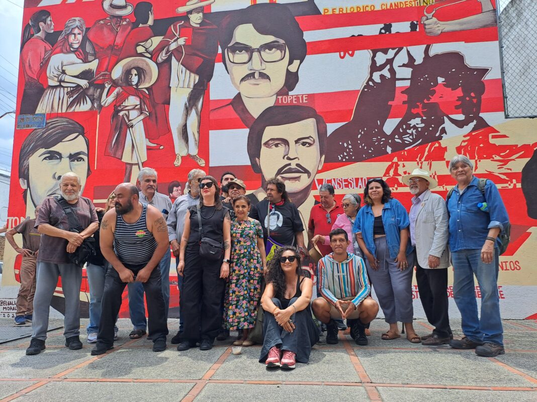 Esperanza revolucionaria: murales recuperan la lucha de la Liga Comunista 23 de Septiembre y el FER