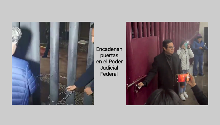 Trabajadores iniciaron paro de labores en el Poder Judicial Federal