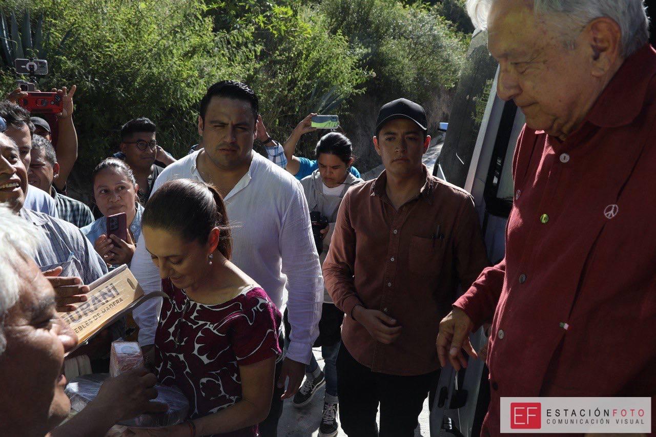 No reelección: AMLO al despedirse de Oaxaca; le confiesa su amor