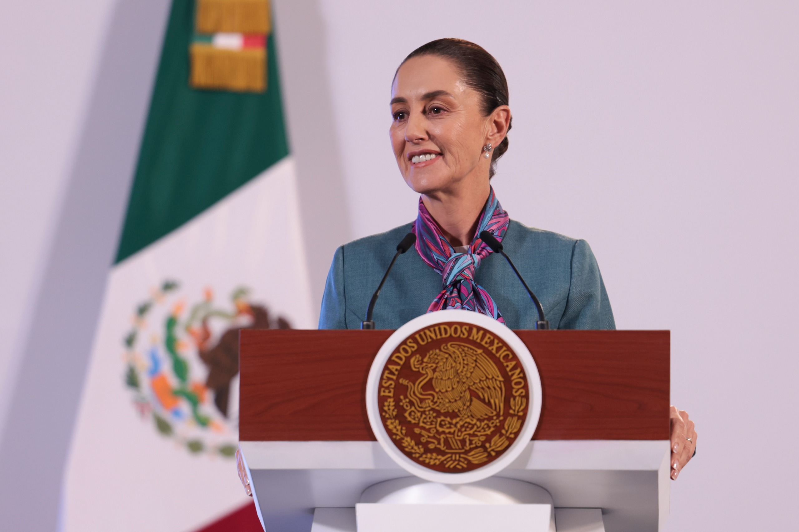 Reforma Judicial fortalece Estado de Derecho; inversiones seguras, el mensaje de Sheinbaum a empresarios de EUA y México