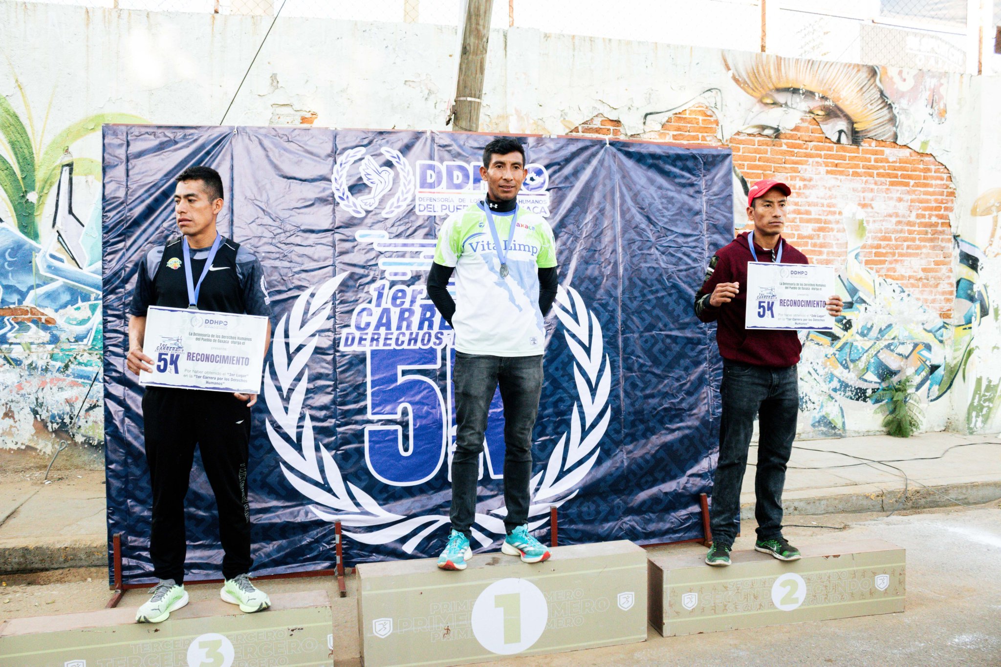 Con carrera atlética, la DDHPO conmemora el Día Internacional de los Derechos Humanos