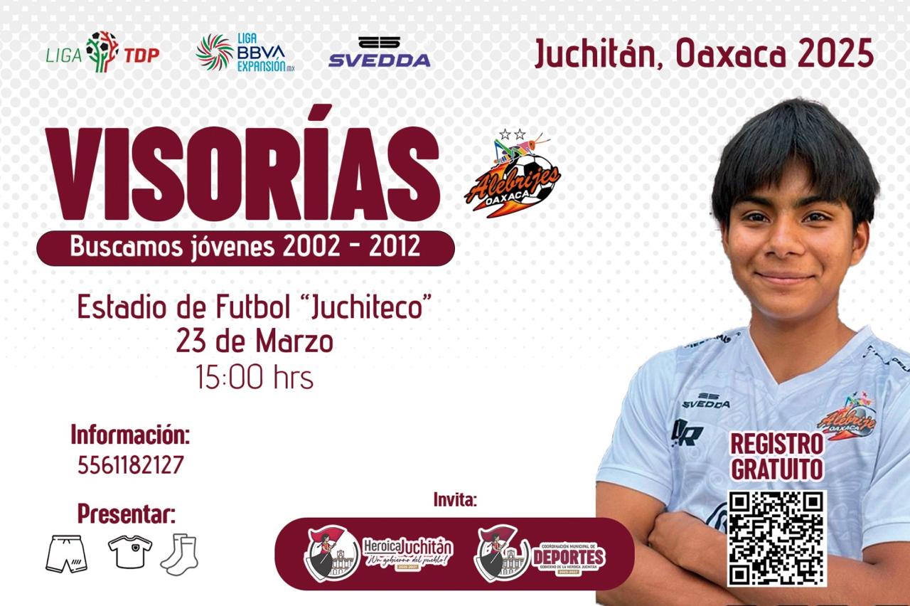 Alebrijes de Oaxaca y el gobierno de Juchitán abren puertas al futbol profesional para jóvenes talentos