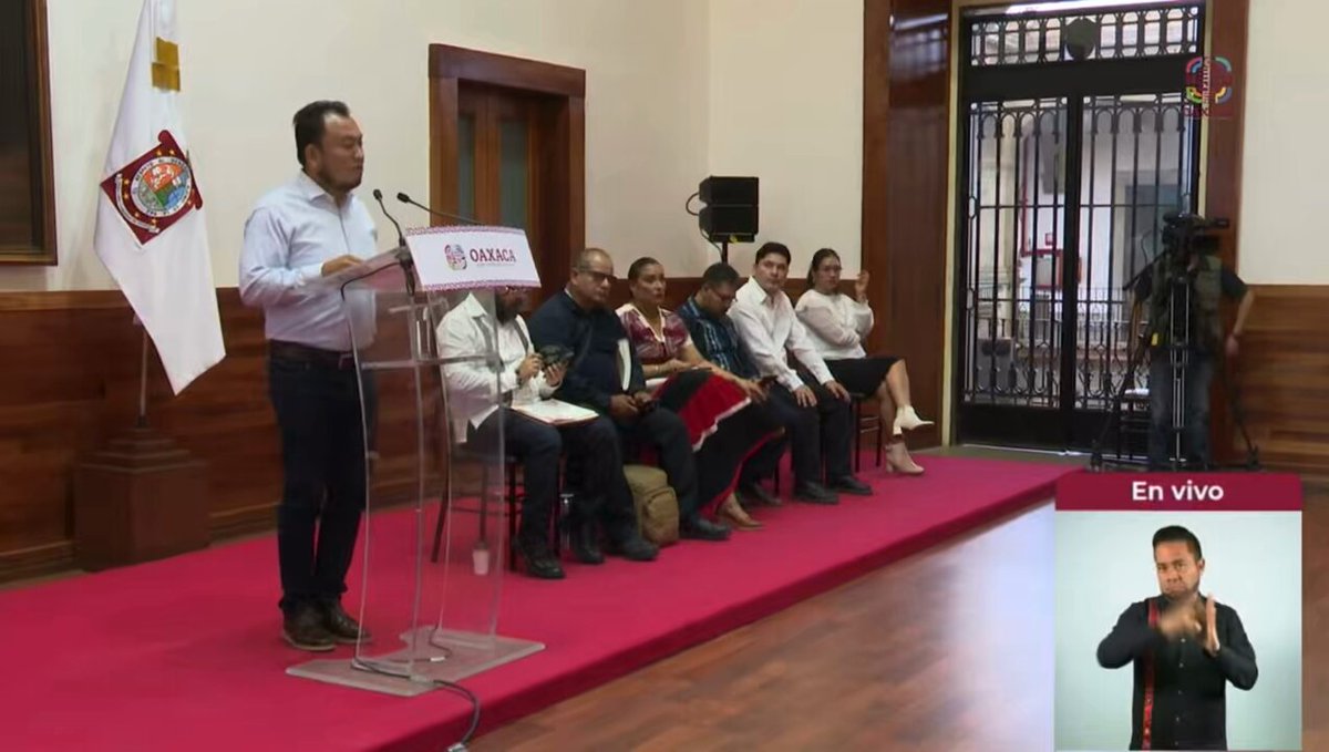 Gobernador de Oaxaca pide a Policías Estatales no entrometerse en designaciones o renuncias de funcionarios